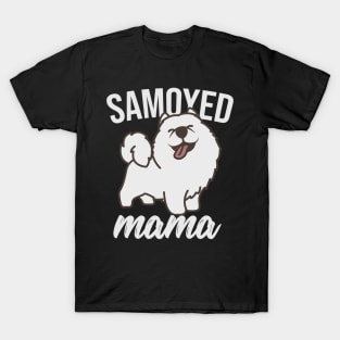 Samoyed Mom Mama Dog T-Shirt